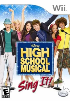 High School Musical- Sing It! box cover front
